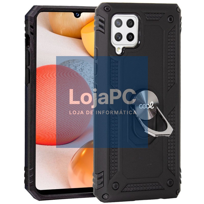 COOL Case for Samsung A426 Galaxy A42 5G Hard Ring Black