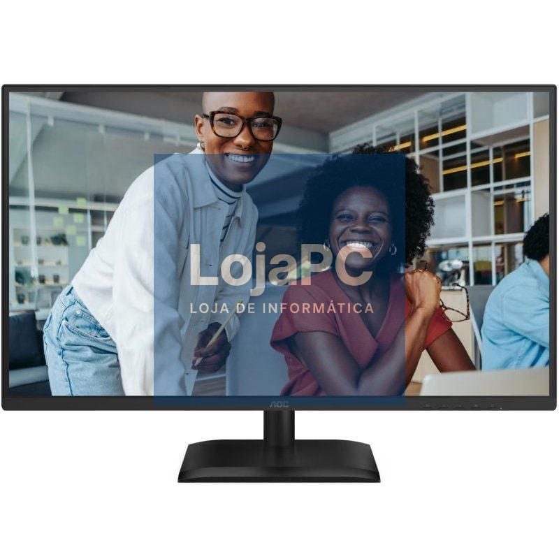 Monitor Profissional AOC 27E4U 27'/ Full HD/ Multimedia/ Regulável en altura/ Preto