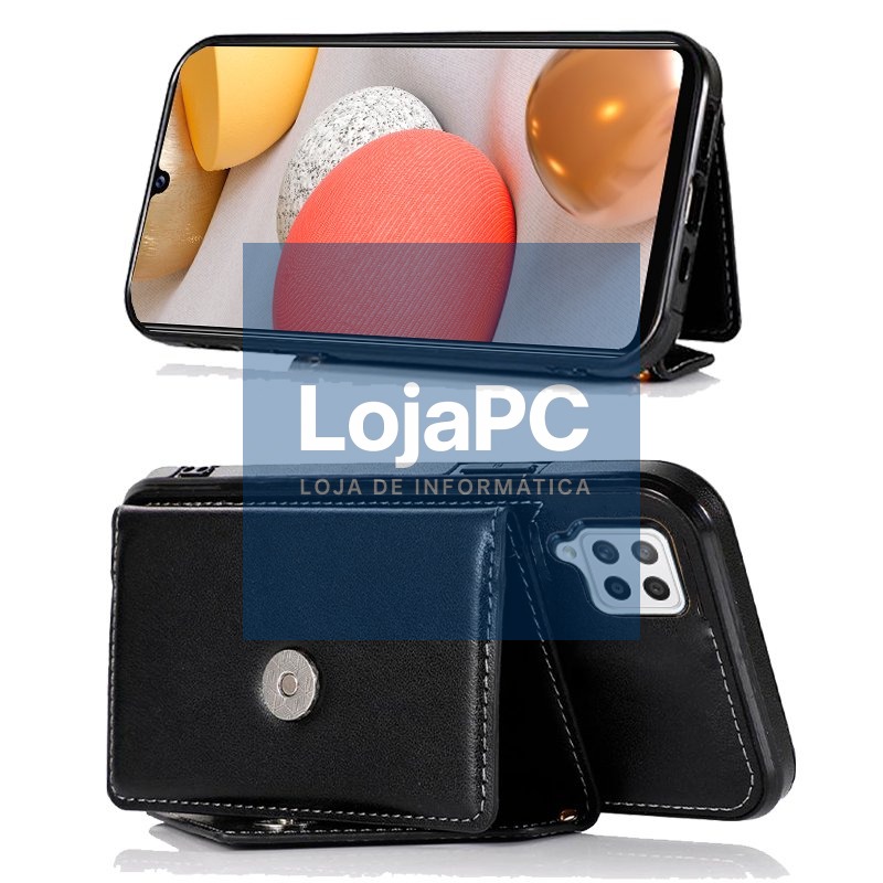 COOL Case for Samsung A426 Galaxy A42 5G Pendant Wallet Black — imagem 3