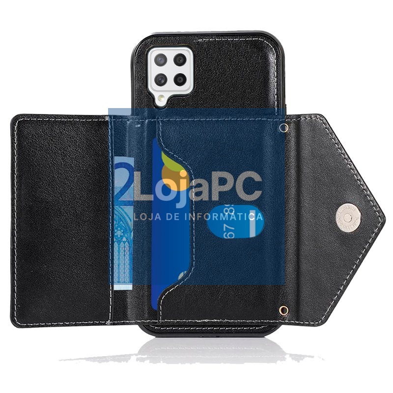 COOL Case for Samsung A426 Galaxy A42 5G Pendant Wallet Black — imagem 4
