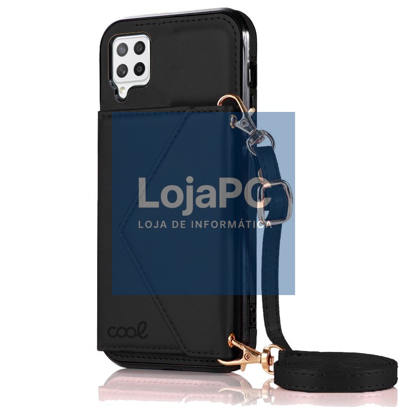 COOL Case for Samsung A426 Galaxy A42 5G Pendant Wallet Black