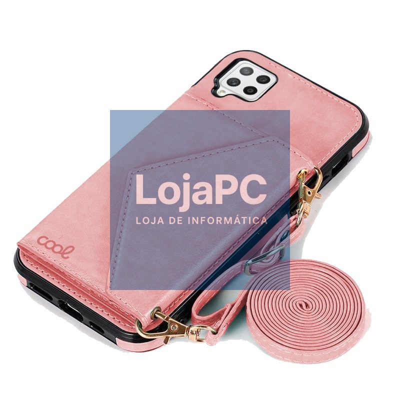 COOL Case for Samsung A426 Galaxy A42 5G Pendant Wallet Pink — imagem 4
