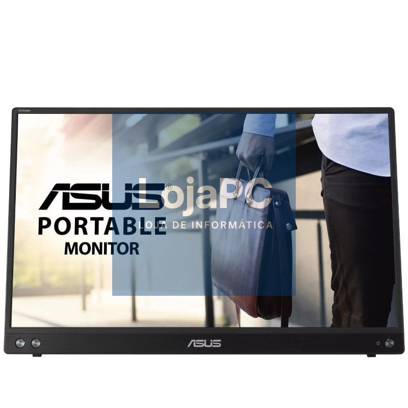 Monitor Portátil Asus ZenScreen MB16ACV 15.6'/ Full HD/ Preto