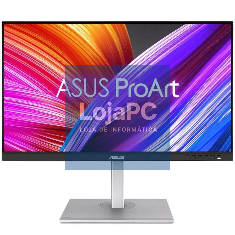 Monitor Profissional Asus ProArt Display PA278CGV 27'/ QHD/ Multimedia/ Regulável en altura/ Preto y Prateado