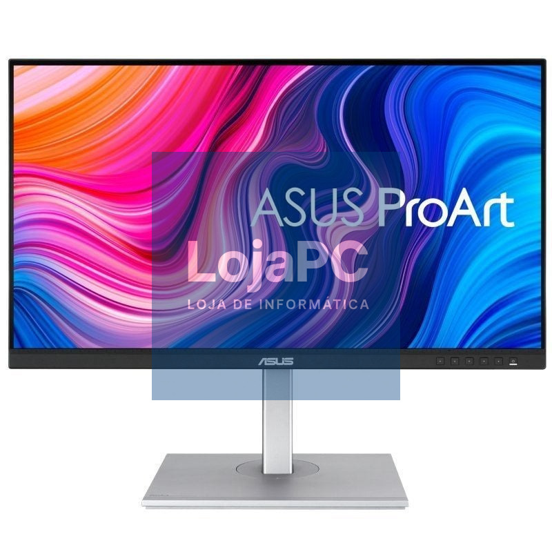 Monitor Profissional Asus ProArt Display PA278CV 27'/ WQHD/ Multimedia/ Regulável en altura/ Preto y Prateado