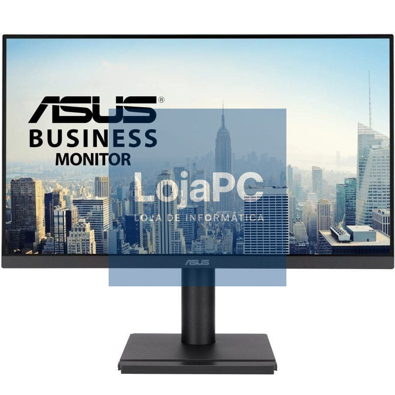 Monitor Profissional Asus VA279QGS 27'/ Full HD/ Multimedia/ Regulável en altura/ Preto