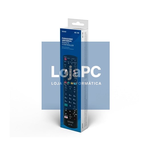 SAVIO RC-06 TV REMOTE CONTROL REPLACEMENT PANASONIC SMART TV