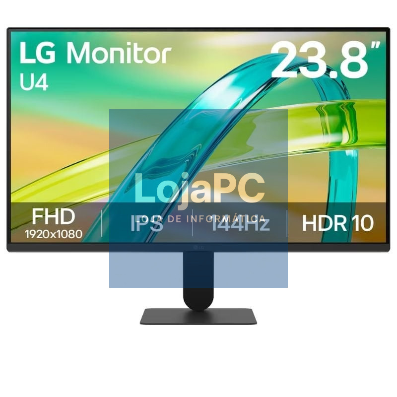 Monitor LG 24U411B-B 23.8'/ Full HD/ Preto