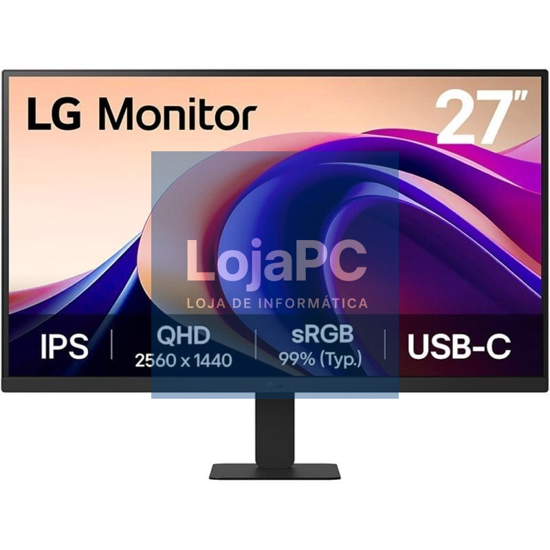Monitor LG 27U631A-B 27'/ QHD/ Preto