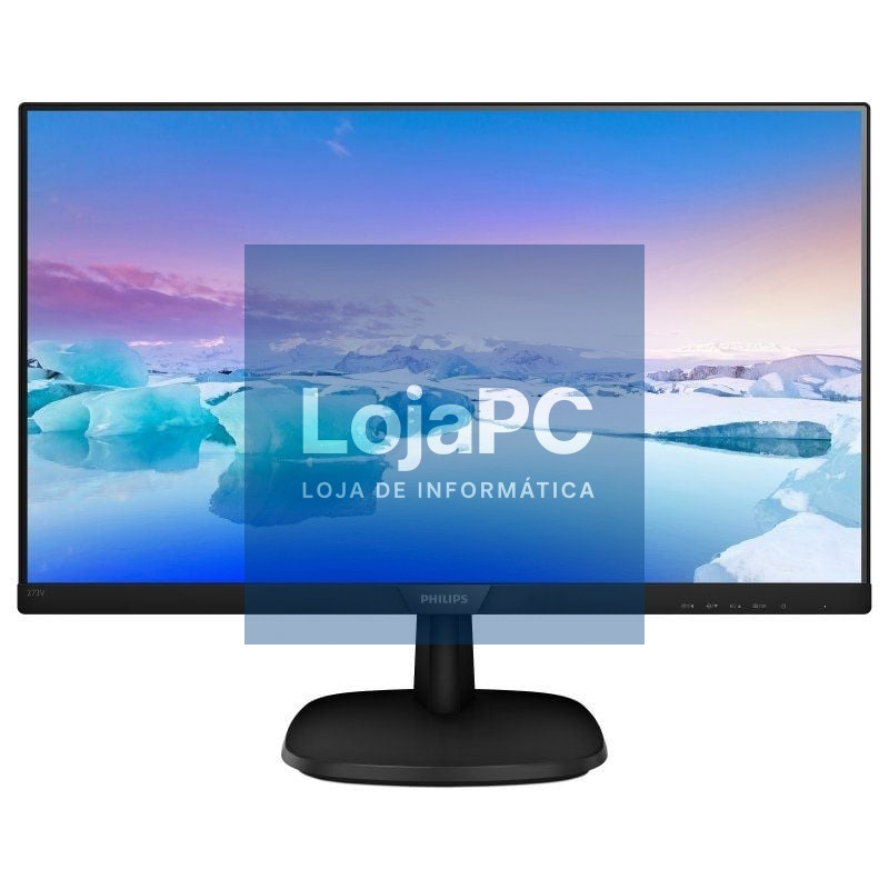 Monitor Philips V-Line 221V8A 21.5'/ Full HD/ Multimedia/ Preto