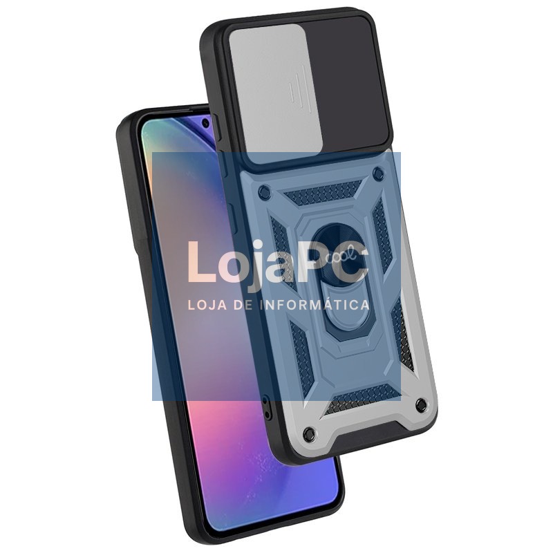 COOL Case for Samsung A546 Galaxy A54 5G Hard Ring Silver — imagem 3
