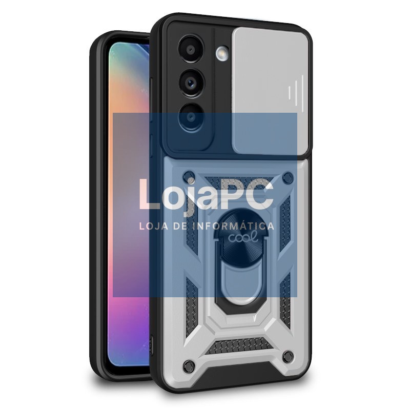 COOL Case for Samsung A546 Galaxy A54 5G Hard Ring Silver
