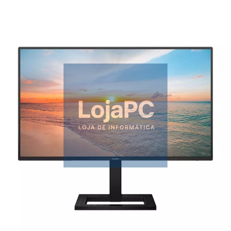 Monitor Profissional Philips 24E1N1300AE 23.8'/ Full HD/ Multimedia/ Regulável en altura/ Preto