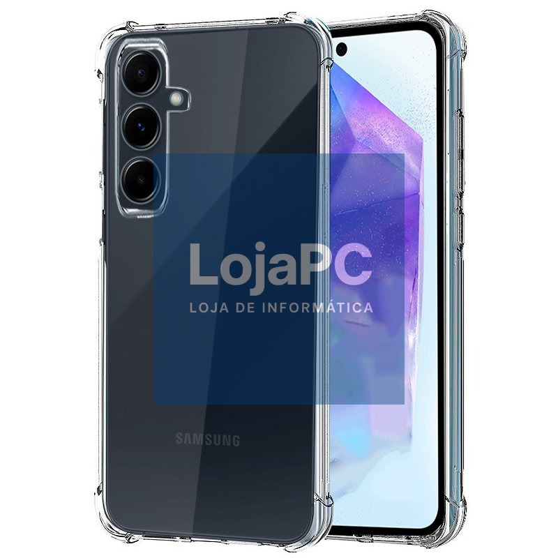 COOL Case for Samsung A556 Galaxy A55 5G AntiShock Transparent