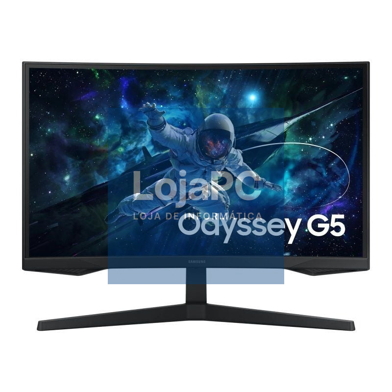 Monitor Gaming Curvo Samsung Odyssey G5 S27CG552EU 27'/ QHD/ 1ms/ 165Hz/ VA/ Preto