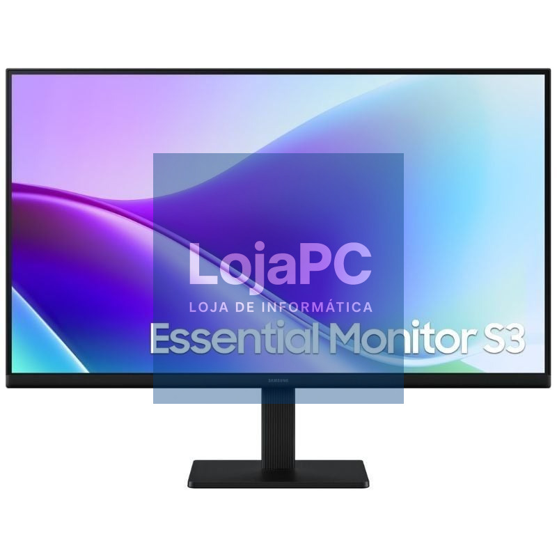 Monitor Samsung Essential Monitor S3 S27F320GAU 27'/ Full HD/ Preto