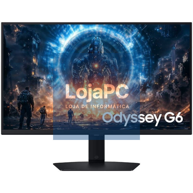Monitor Gaming Samsung Odyssey G6 G60F S27FG602EU 27'/ QHD/ 1ms/ 350Hz/ IPS/ Regulável en altura/ Preto