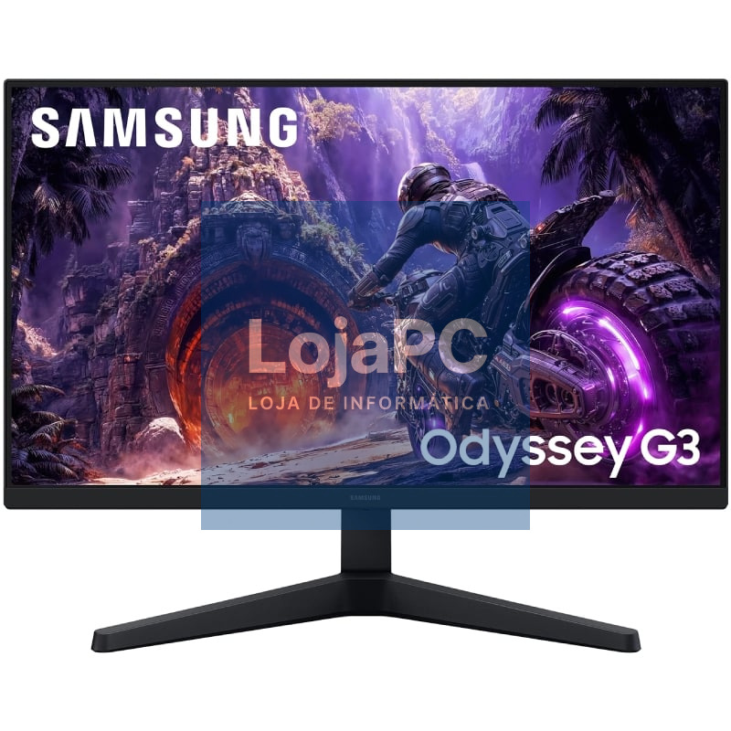 Monitor Gaming Samsung Odyssey G3 S27HG302EU 27'/ Full HD/ 1ms/ 200Hz/ VA/ Regulável en altura/ Preto