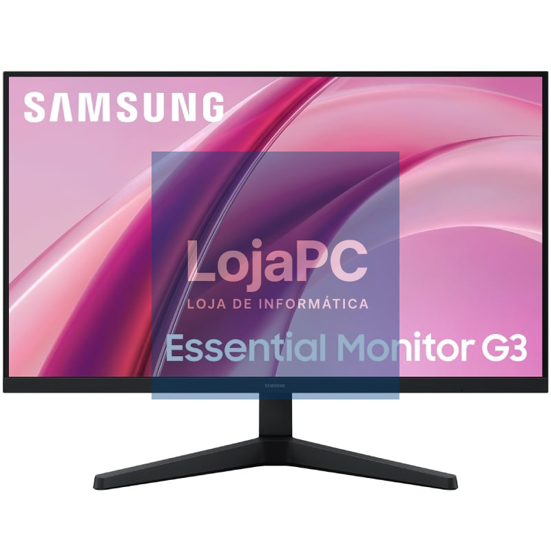 Monitor Profissional Samsung Essential Monitor G3 S27HG310EU/ 27'/ Full HD/ Preto