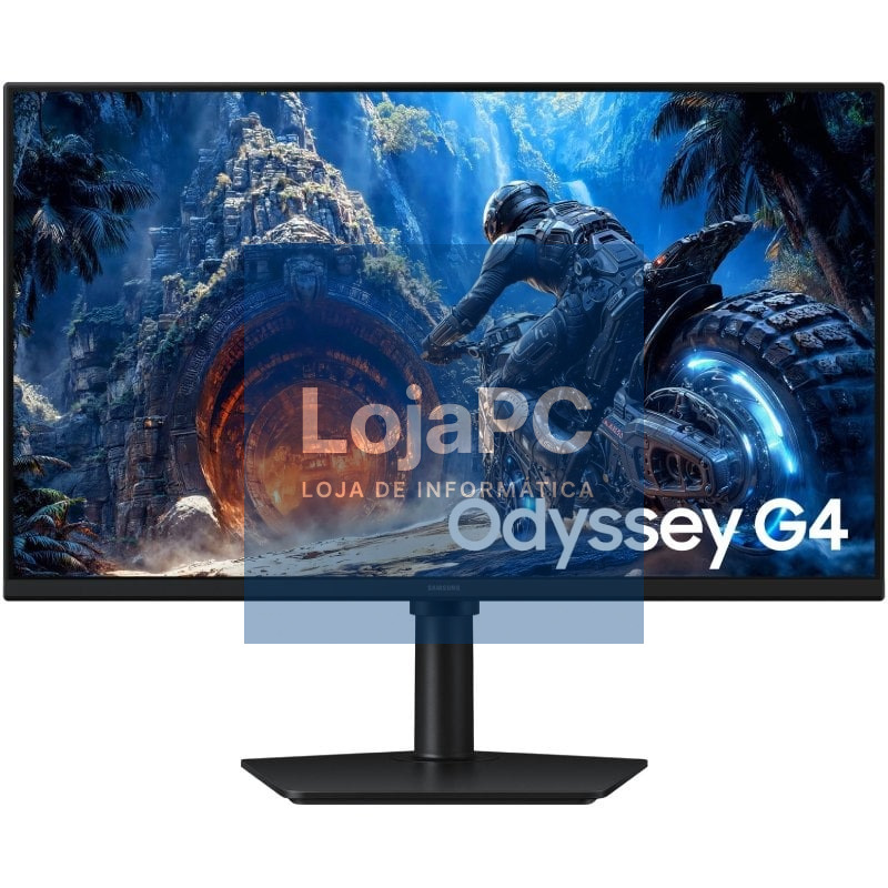 Monitor Gaming Samsung Odyssey G4 G40H S27HG402EU/ 27'/ Full HD/ 1ms/ 300Hz/ IPS/ Multimedia/ Regulável en altura/ Preto
