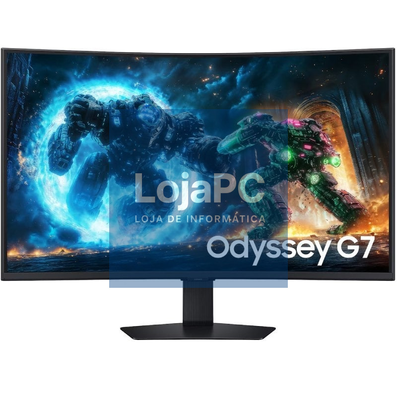 Monitor Gaming Curvo Samsung Odyssey G7 G75F 37'/ 4K/ 1ms/ 165Hz/ VA/ Regulável en altura/ Preto