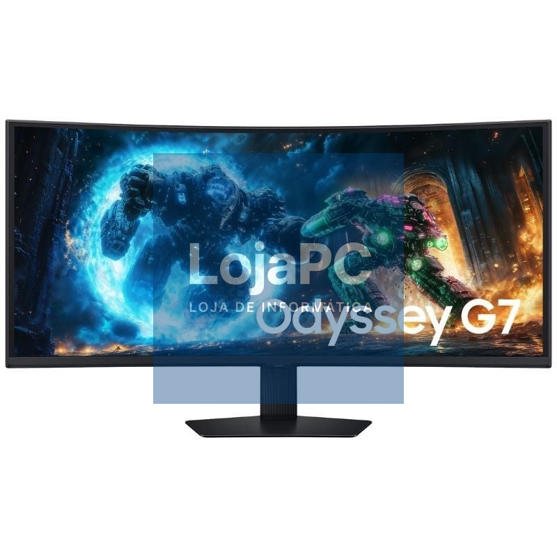 Monitor Gaming Ultrapanorámico Curvo Samsung Odyssey G7 S40FG756EU 40'/ 5K2K/ 1ms/ 180Hz/ VA/ Regulável en altura/ Preto