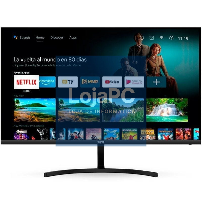 Smart Monitor SPC 900024N 24'/ Full HD/ Multimedia/ Smart TV/ Preto