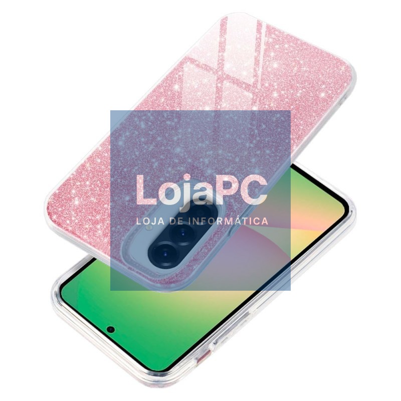COOL case for Samsung A566 Galaxy A56 5G Glitter Pink — imagem 2