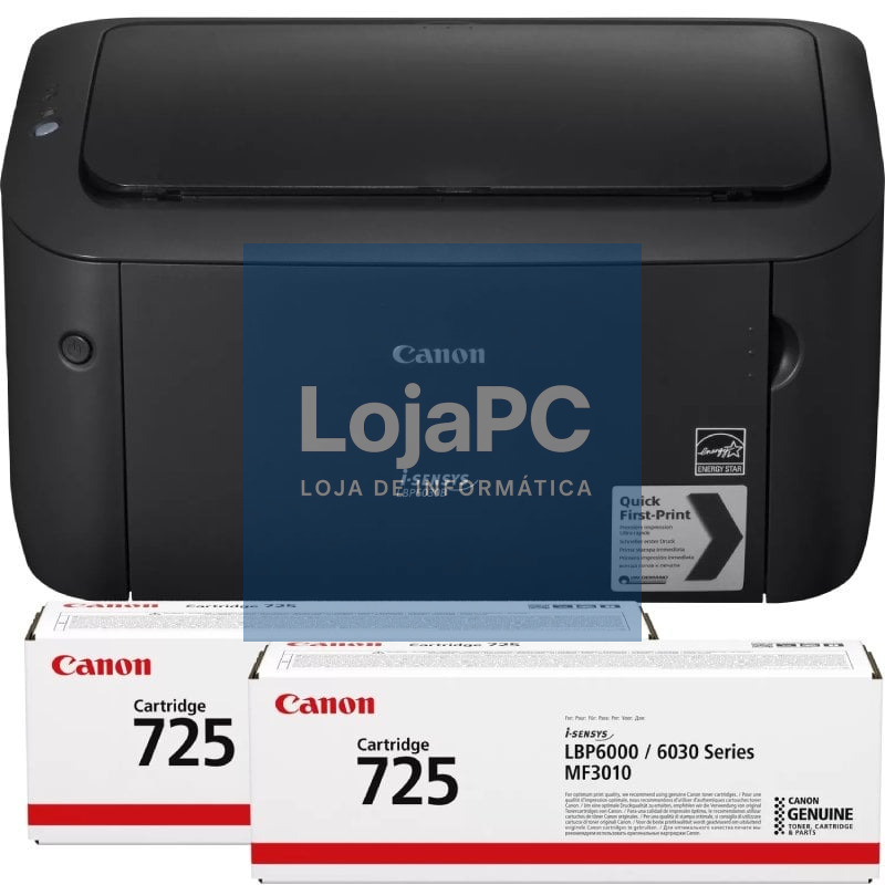 Impressora Laser Monocromo Canon I-SENSYS LBP6030B/ Preta