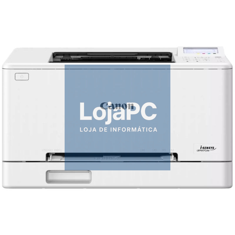 Impressora Laser Cor Canon I-SENSYS LBP647Cdw WiFi/ Dúplex/ Branca