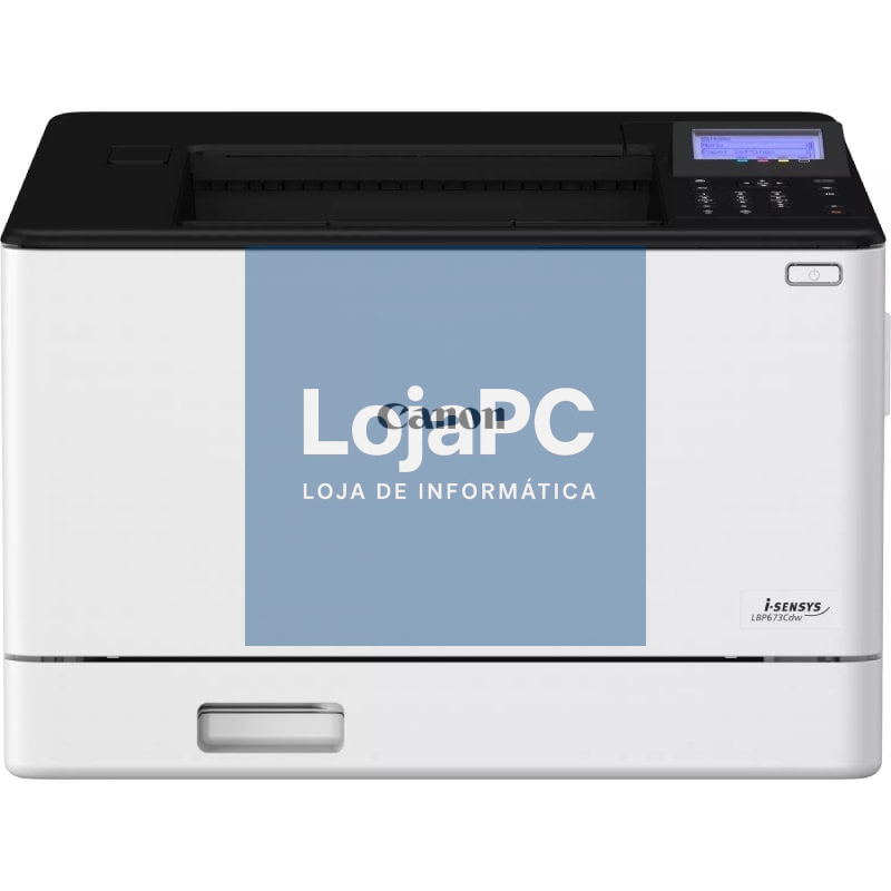 Impressora Laser Cor Canon I-SENSYS LBP673CDW II WiFi/ Dúplex/ Branca