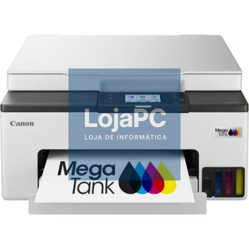 Multifunções Recarregável Canon MAXIFY GX1051 MegaTank WiFi/ Dúplex/ Branca
