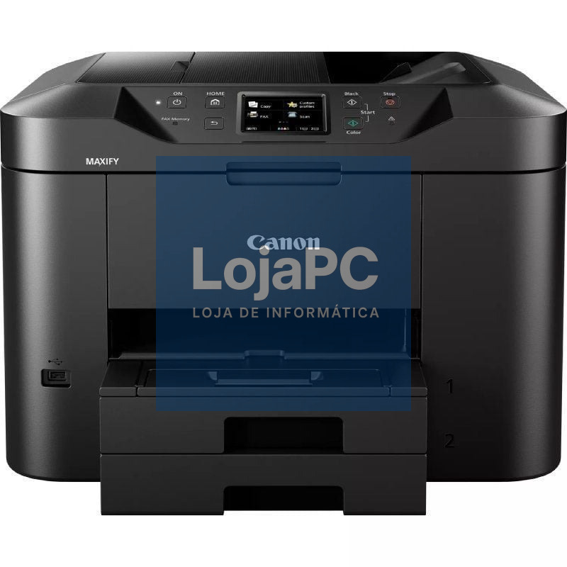 Multifunções Canon MAXIFY MB2750 WiFi/ Fax/ Dúplex/ Preta