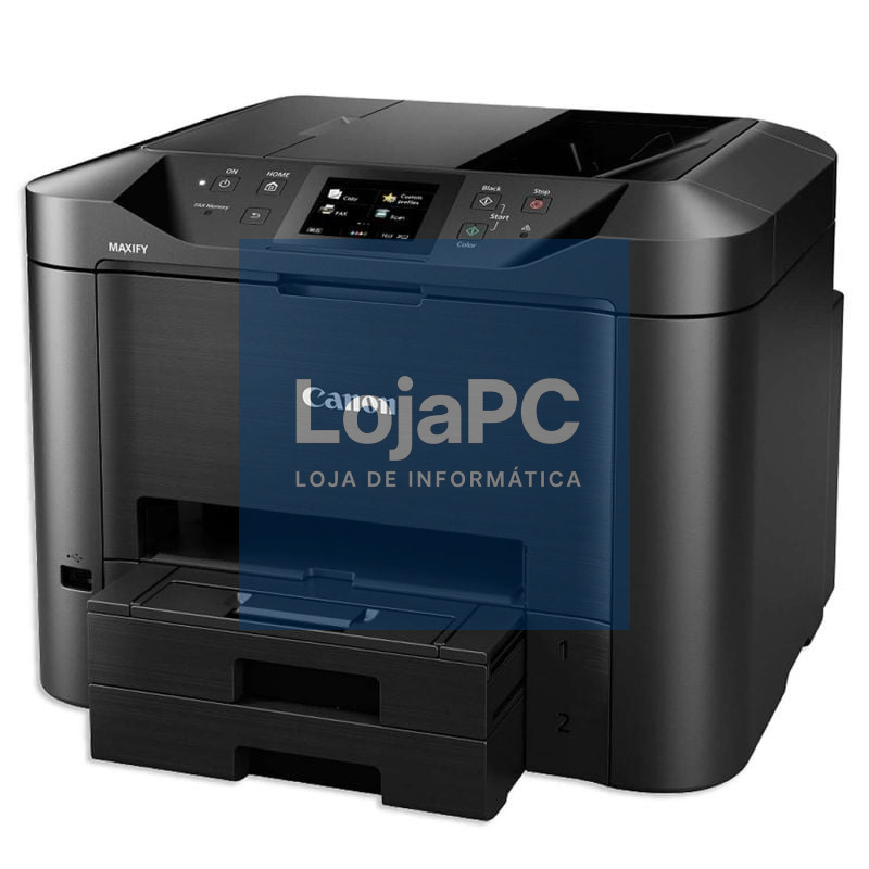 Multifunções Canon MAXIFY MB5450 WiFi/ Fax/ Dúplex/ Preta