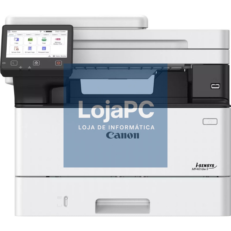 Multifunções Laser Monocromo Canon i-SENSYS MF461DW II WiFi/ Dúplex/ Branca