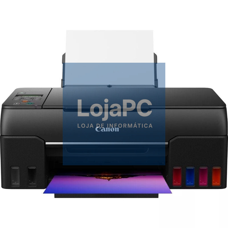 Multifunções Recarregável Canon PIXMA G650 MegaTank/ WiFi/ Preta