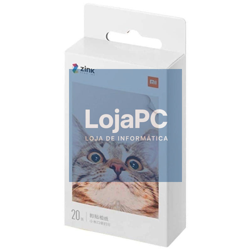 Papel fotográfico Xiaomi Mi Portable Photo Printer Paper/ 5 x 7.6cm/ 20 Hojas