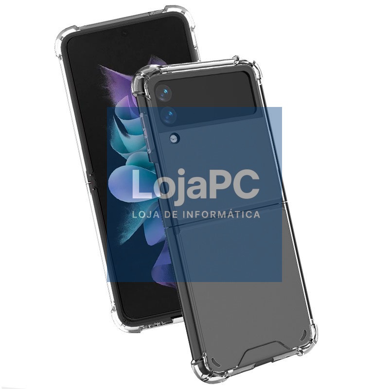 COOL Case for Samsung F711 Galaxy Z Flip 3 AntiShock Transparent