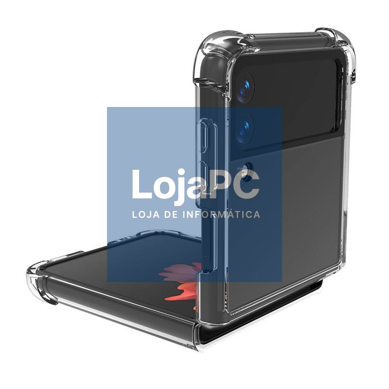 COOL Case for Samsung F711 Galaxy Z Flip 3 AntiShock Transparent — imagem 2