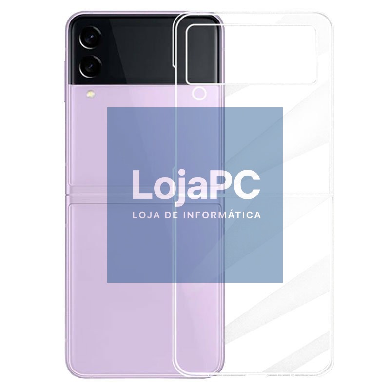 COOL Case for Samsung F711 Galaxy Z Flip 3 AntiShock Transparent — imagem 3