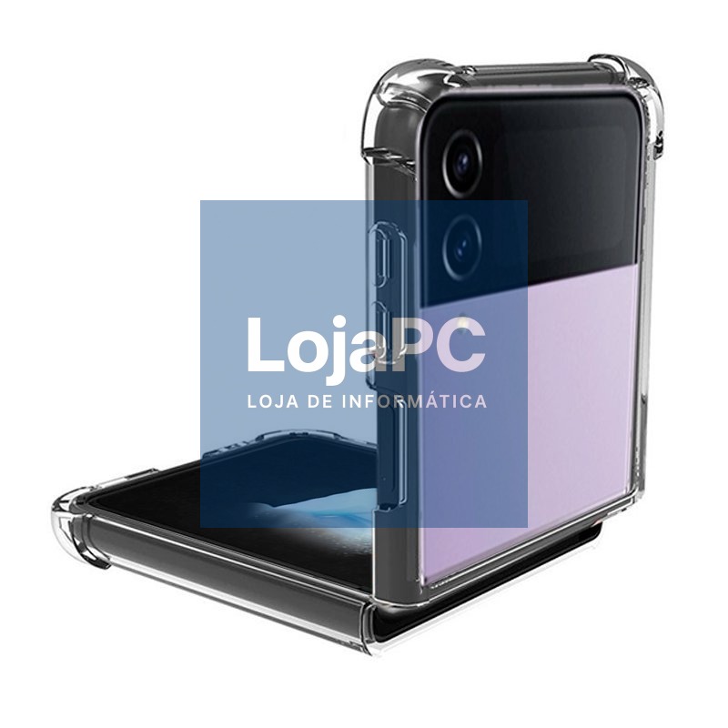 COOL Case for Samsung F721 Galaxy Z Flip 4 AntiShock Transparent — imagem 2