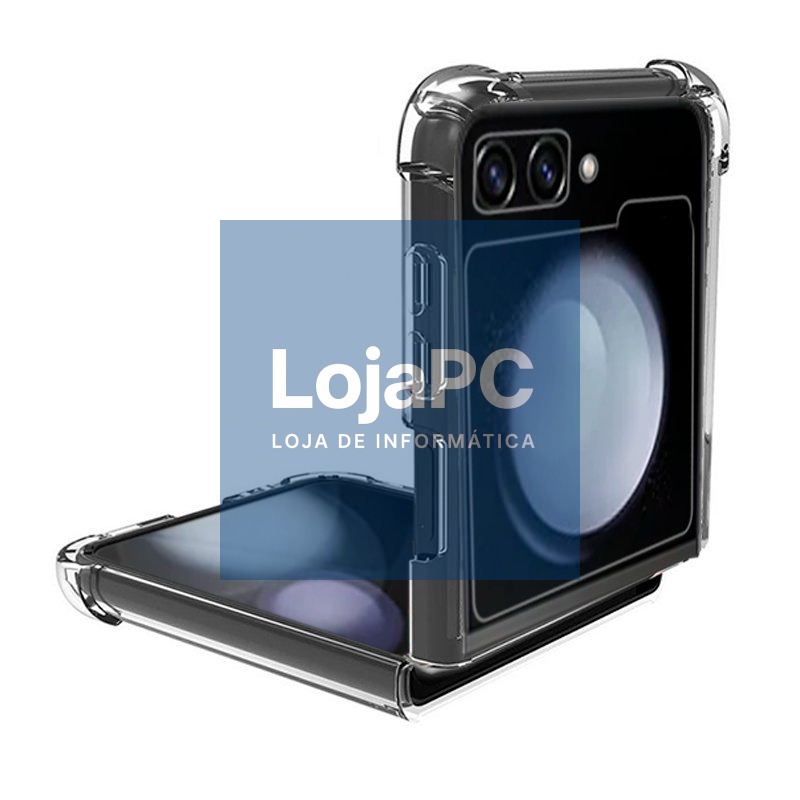 COOL Case for Samsung F731 Galaxy Z Flip 5 AntiShock Transparent — imagem 2