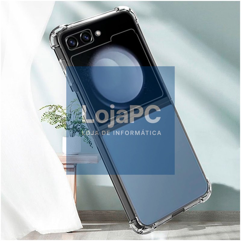 COOL Case for Samsung F731 Galaxy Z Flip 5 AntiShock Transparent — imagem 4