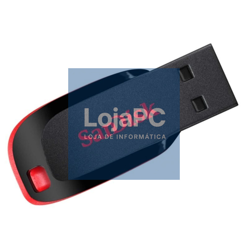 Pendrive 64GB SanDisk Cruzer Blade USB 2.0