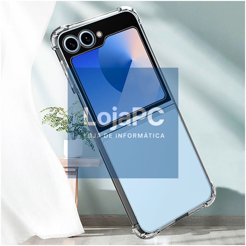 COOL Case for Samsung F741 Galaxy Z Flip 6 / Z Flip 7 FE AntiShock Transparent — imagem 4