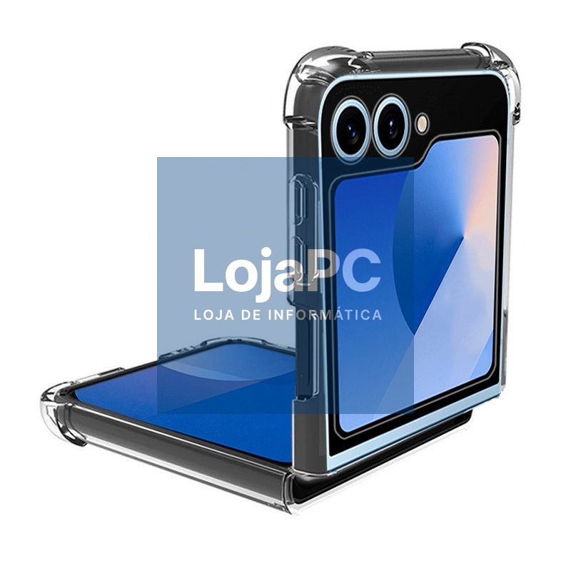 COOL Case for Samsung F741 Galaxy Z Flip 6 / Z Flip 7 FE AntiShock Transparent — imagem 2