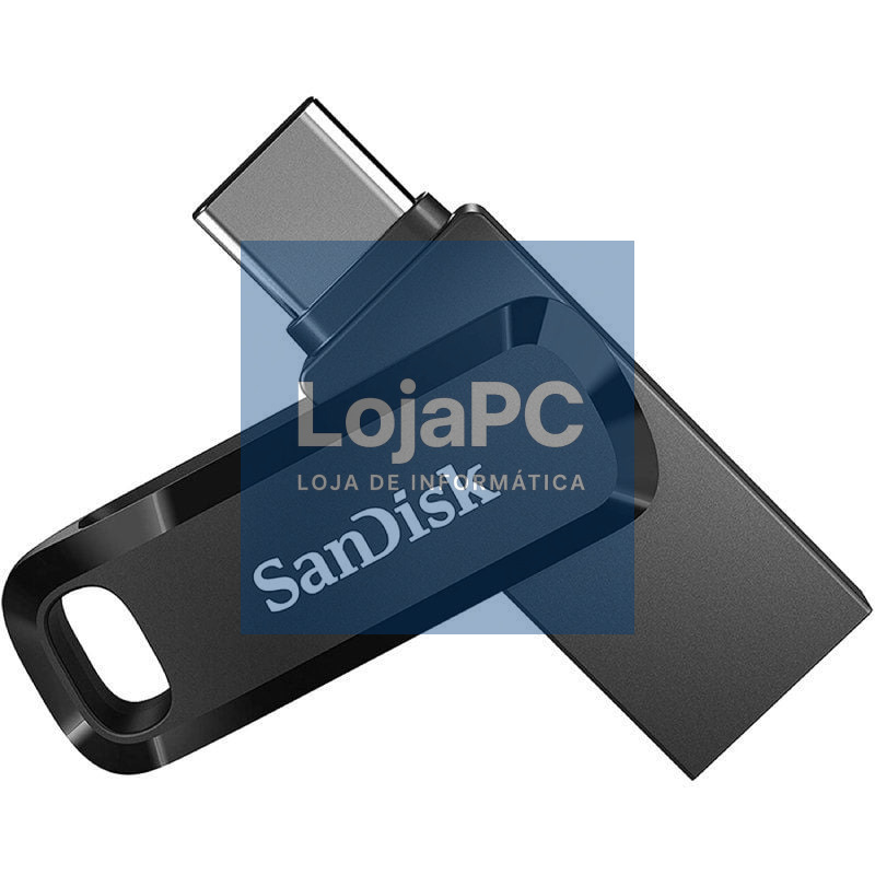 Pendrive 64GB SanDisk Ultra Dual Drive Go/ USB 3.1 Tipo-C/ USB