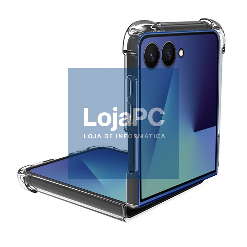 COOL Case for Samsung F766 Galaxy Z Flip 7 AntiShock Transparent — imagem 2