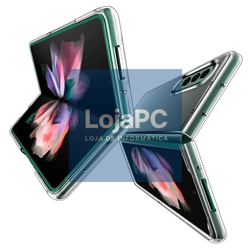 COOL Case for Samsung F926 Galaxy Z Fold 3 AntiShock Transparent — imagem 2