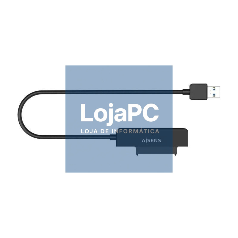 Adaptador para Discos rígidos 2.5' Aisens ASE-25A03B/ USB Macho - SATA